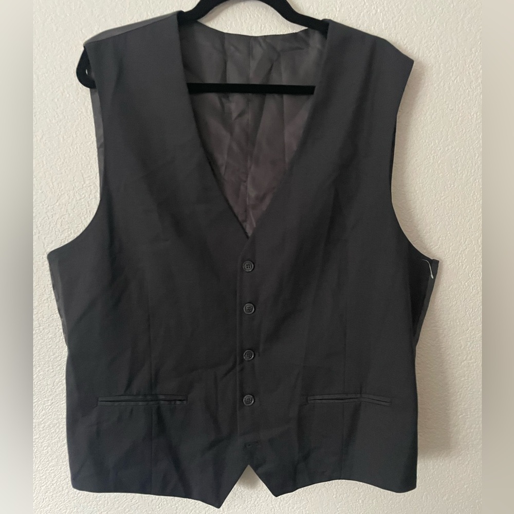 🌟5/$15🌟NWOT Azal 5 Button Adjustable Back Strap Charcoal Vest